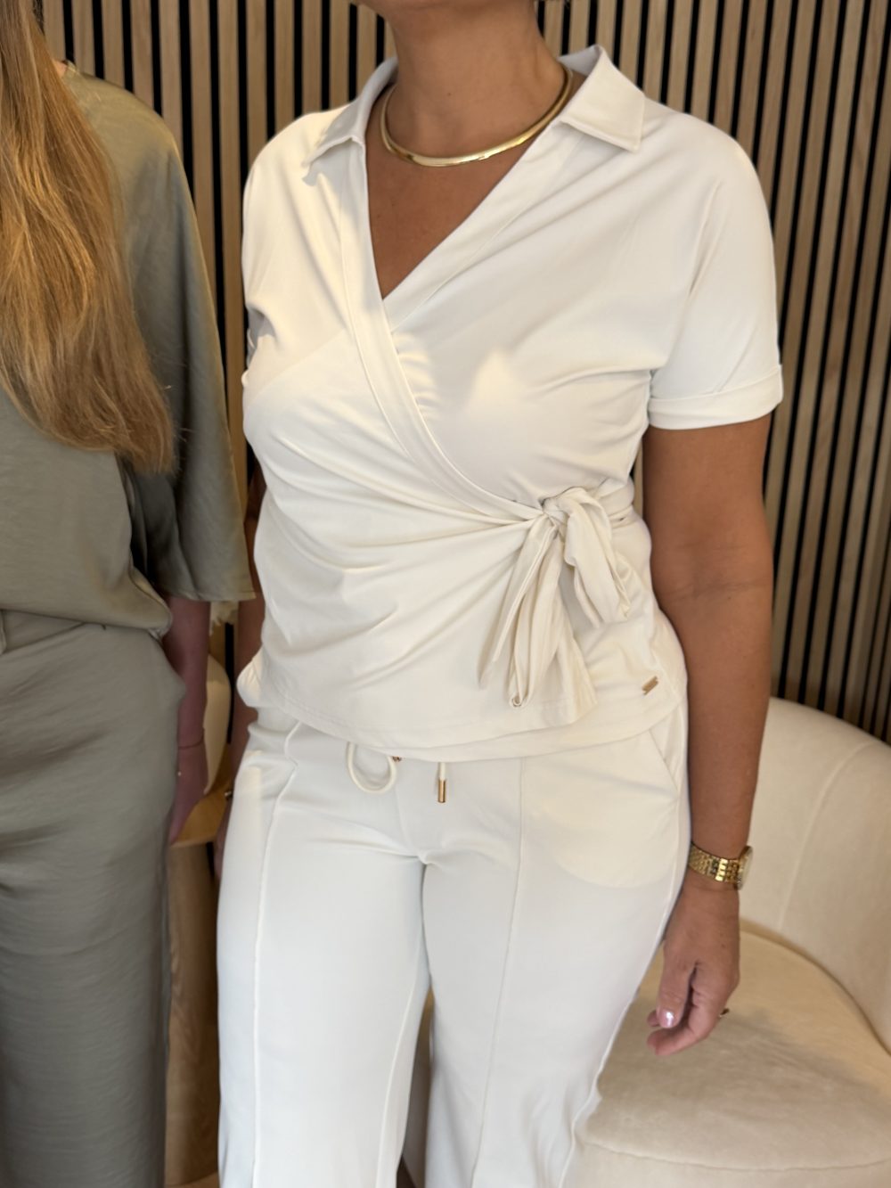 Kimara - Viola Top - Bianco | Morgen in huis!