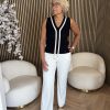 Kimara - Lanette Top - Black | Morgen in huis!