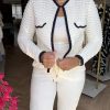 Kimara – Caar Cardigan 2 – White