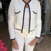 Kimara – Caar Cardigan 2 – White