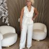 Kimara - Mel Pants 2 - Creme | Morgen in huis!