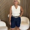 Kimara - Mara Short - Denim Blue | Morgen in huis!