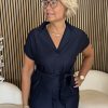 Kimara - Elin Dress - Dark Blue | Morgen in huis!