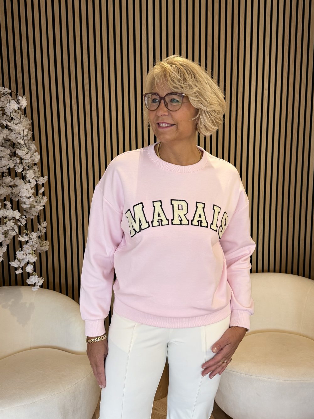 Lady Day - Marais Sweater - Sweet Pink