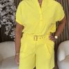 Lady Day - Beverly Travel Trousers - Yellow