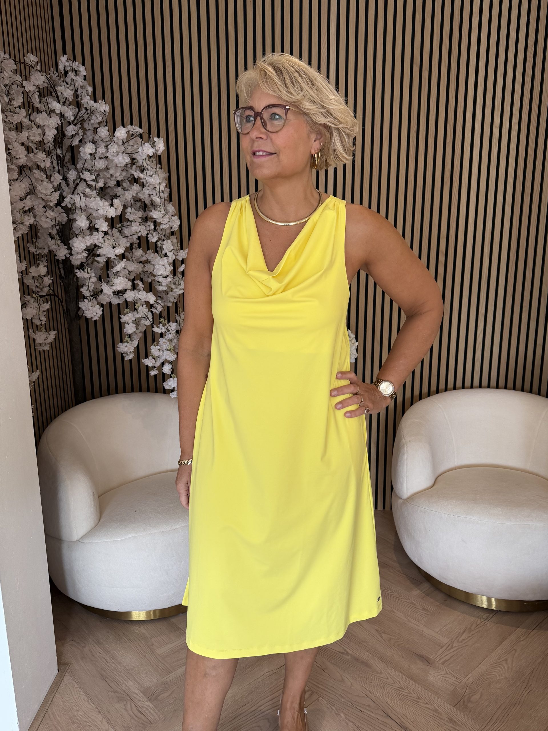 Lady Day - Elline Dress - Yellow - Afbeelding 2