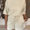 Lady Day - Geneve Trousers - Shell / Lady Day - Landry Sweater - Shell