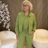 Mi Piace - Jacket Cropped - Turtle Green