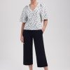 Lady Day - Jason Travelstof Top - Ebba print