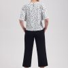 Lady Day - Jason Travelstof Top - Ebba print