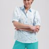 Lady Day - Kimmy Blouse - Baby blue