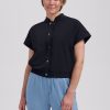 Lady Day - Lavender Travel Gilet - Black