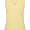 Mi Piace - Top Mouwloos - Lemon Yellow