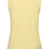 Mi Piace - Top Mouwloos - Lemon Yellow