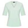 Mi Piace - T Shirt V Neck - Pistachio