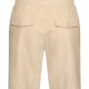 Mi Piace - Bermuda Linnen Structure Print - Latte