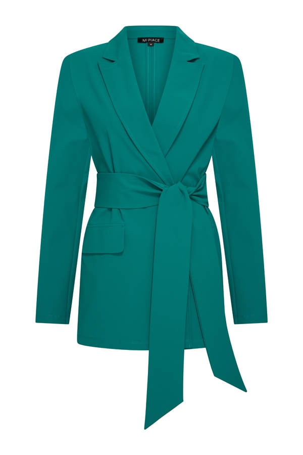Mi Piace - Blazer Belted - Everglade