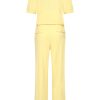 Mi Piace - Wrap Jumpsuit Heavy - Lemon Yellow