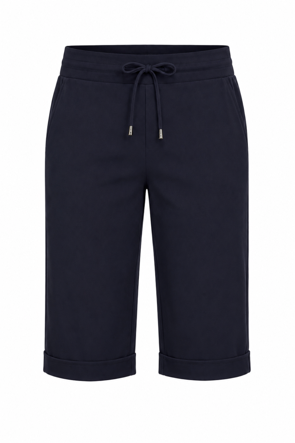 Mi Piace - Bermuda Overknee Shorts - Dark Blue