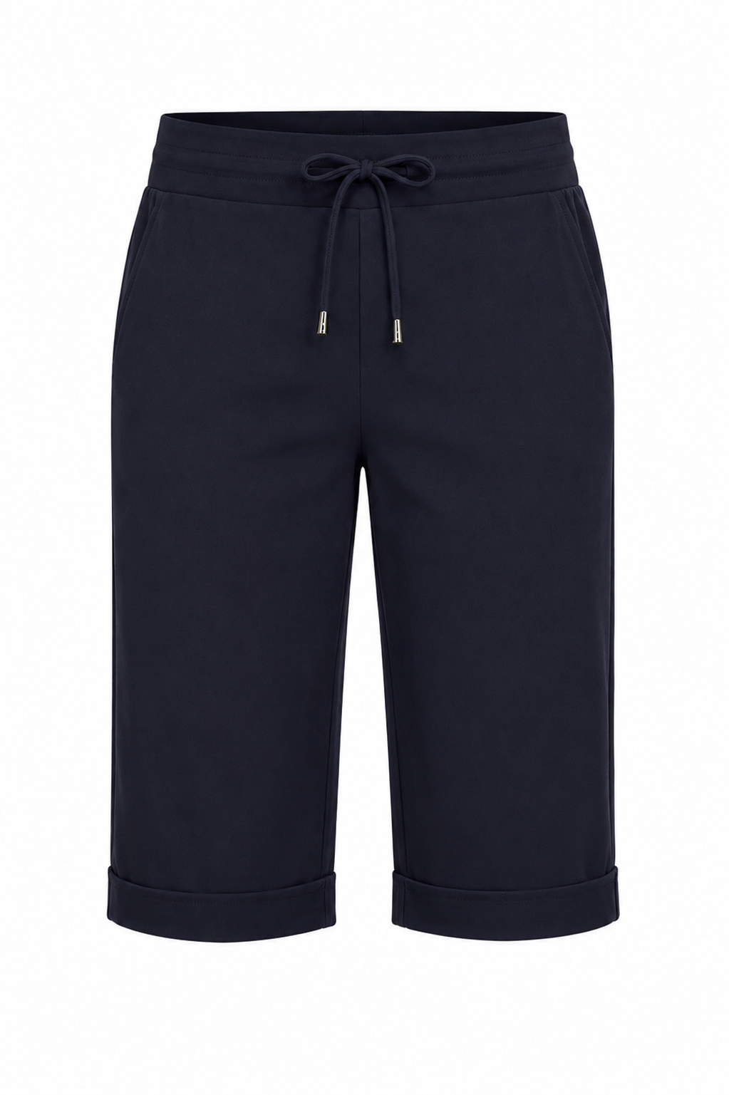 Mi Piace - Bermuda Overknee Shorts - Dark Blue