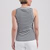 Lady Day - Sandy Travelstof Top - White/black