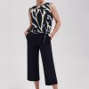 Lady Day - Vida Travelstof Top - Leya print
