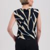 Lady Day - Vida Travelstof Top - Leya print