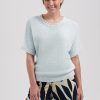 Lady Day - Kyra Travelstof Top - Baby blue
