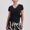 Lady Day - Lorain Travelstof Top - Black
