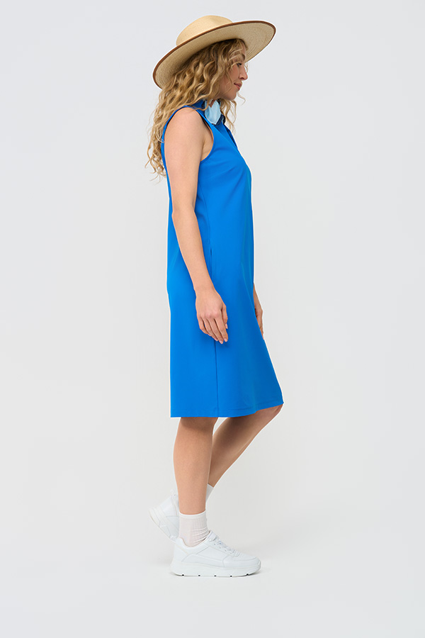 Mi Piace - Dress Sleeveless - Nautic Blue