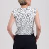 Lady Day - Vida Travelstof Top - Ebba print