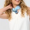 Mi Piace - Top V Neck Pleat - Off White
