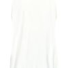 Mi Piace - Top V Neck Pleat - Off White