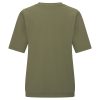 Mi Piace - Top V Neck Pleated Short Sl.- Olive