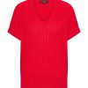 Mi Piace - Pullover Ajour - Red