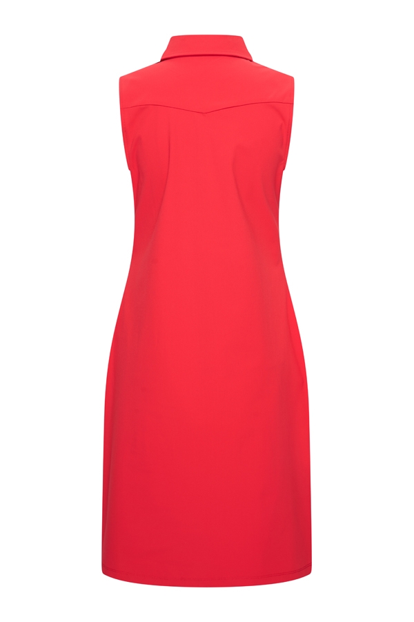 Mi Piace - Dress Sleeveless - Red
