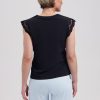 Lady Day - Lake Travelstof Top - Black