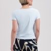 Lady Day - Lorain Travelstof Top - Baby blue