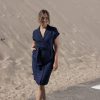 Kimara - Elin Dress - Dark Blue | Morgen in huis!