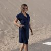 Kimara - Elin Dress - Dark Blue | Morgen in huis!
