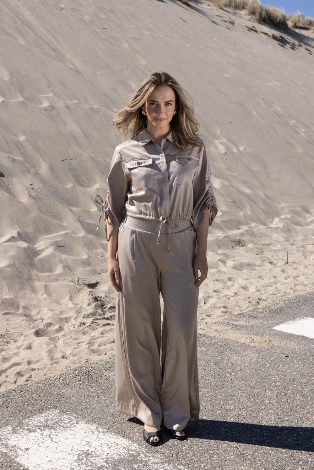 Kimara - Lux Pants - Gold Brown | Morgen in huis!