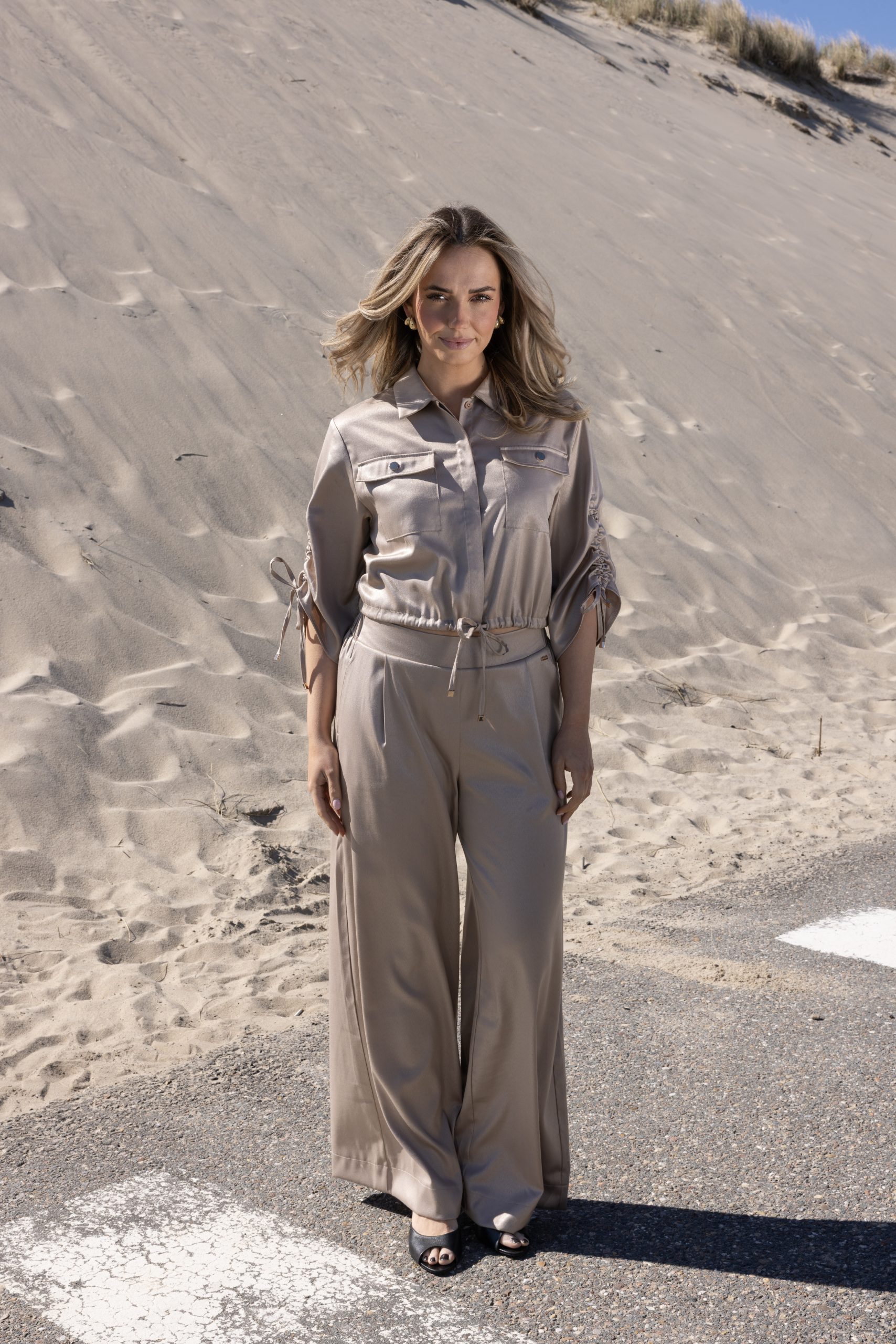 Kimara - Lux Pants - Gold Brown | Morgen in huis!