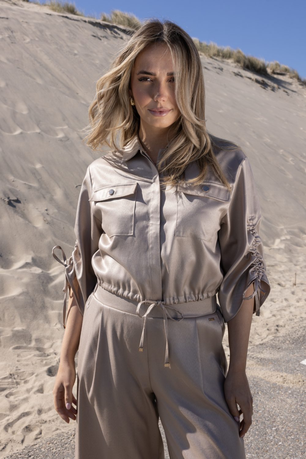 Kimara - Abby Jacket - Gold Brown | Morgen in huis!