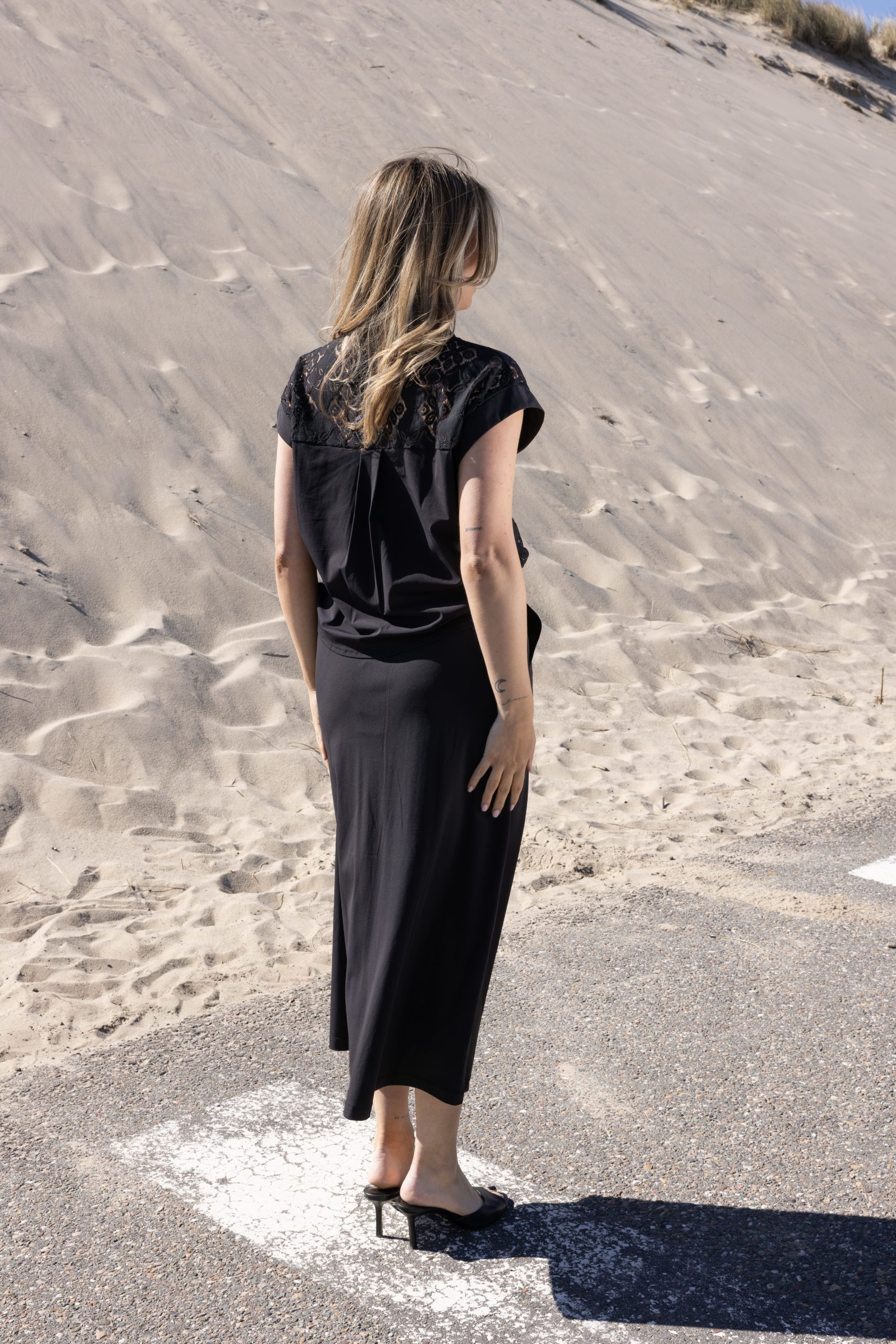 Kimara - Luna Top 2 - Black | Morgen in huis!