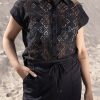 Kimara - Luna Top 2 - Black | Morgen in huis!