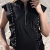 Kimara - Mia Top - Black | Morgen in huis!