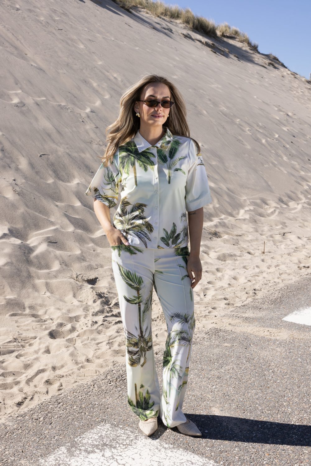 Kimara - Noor Blouse - Palermo Breeze | Morgen in huis!