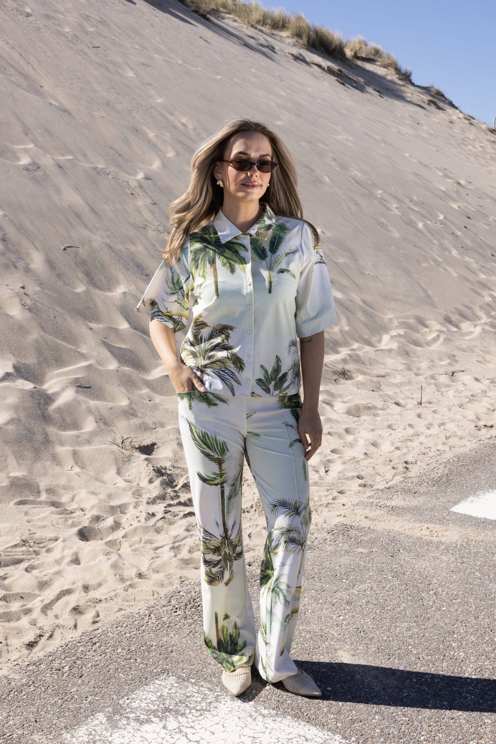 Kimara - Noor Blouse - Palermo Breeze | Morgen in huis!