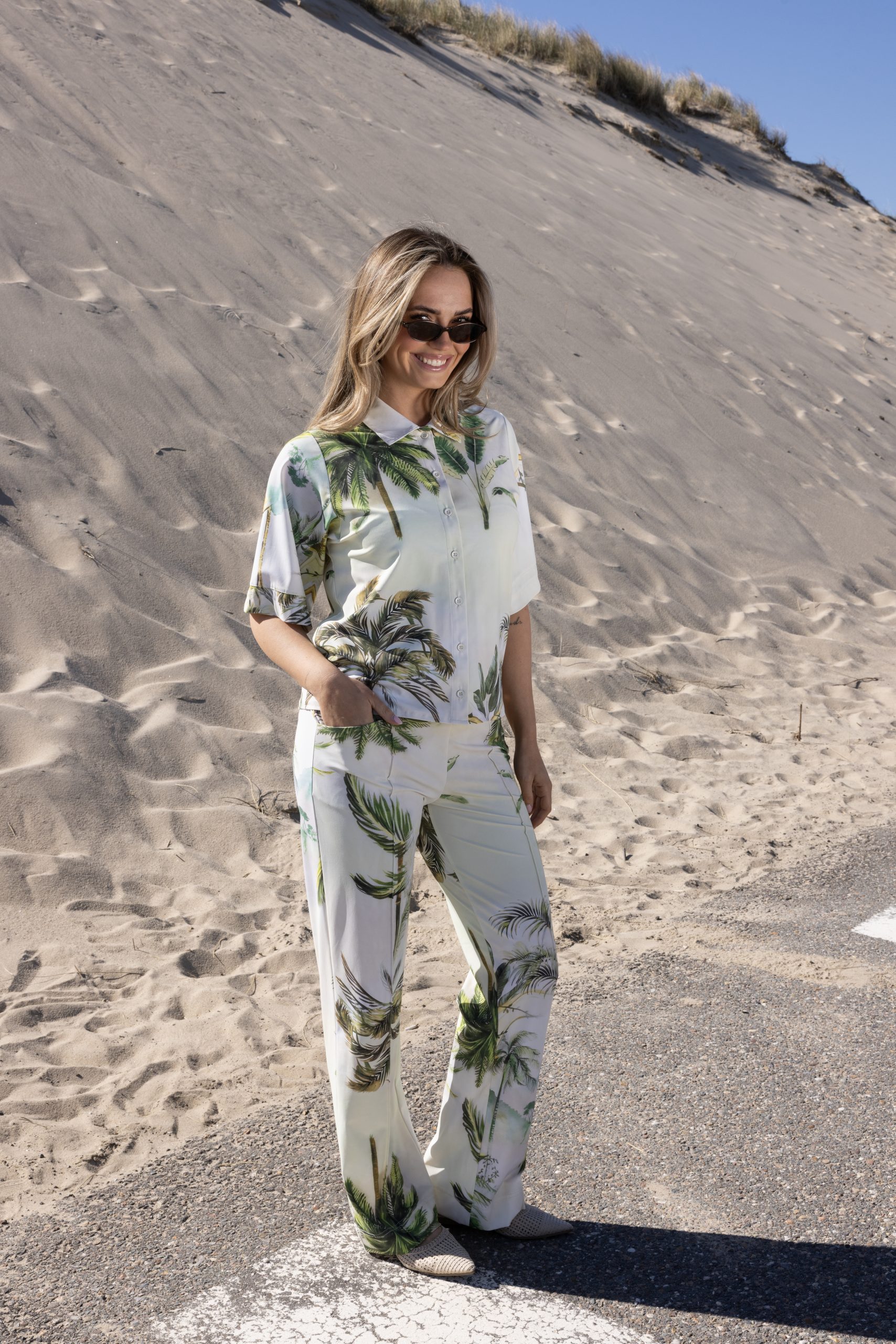 Kimara - Noor Blouse - Palermo Breeze | Morgen in huis!