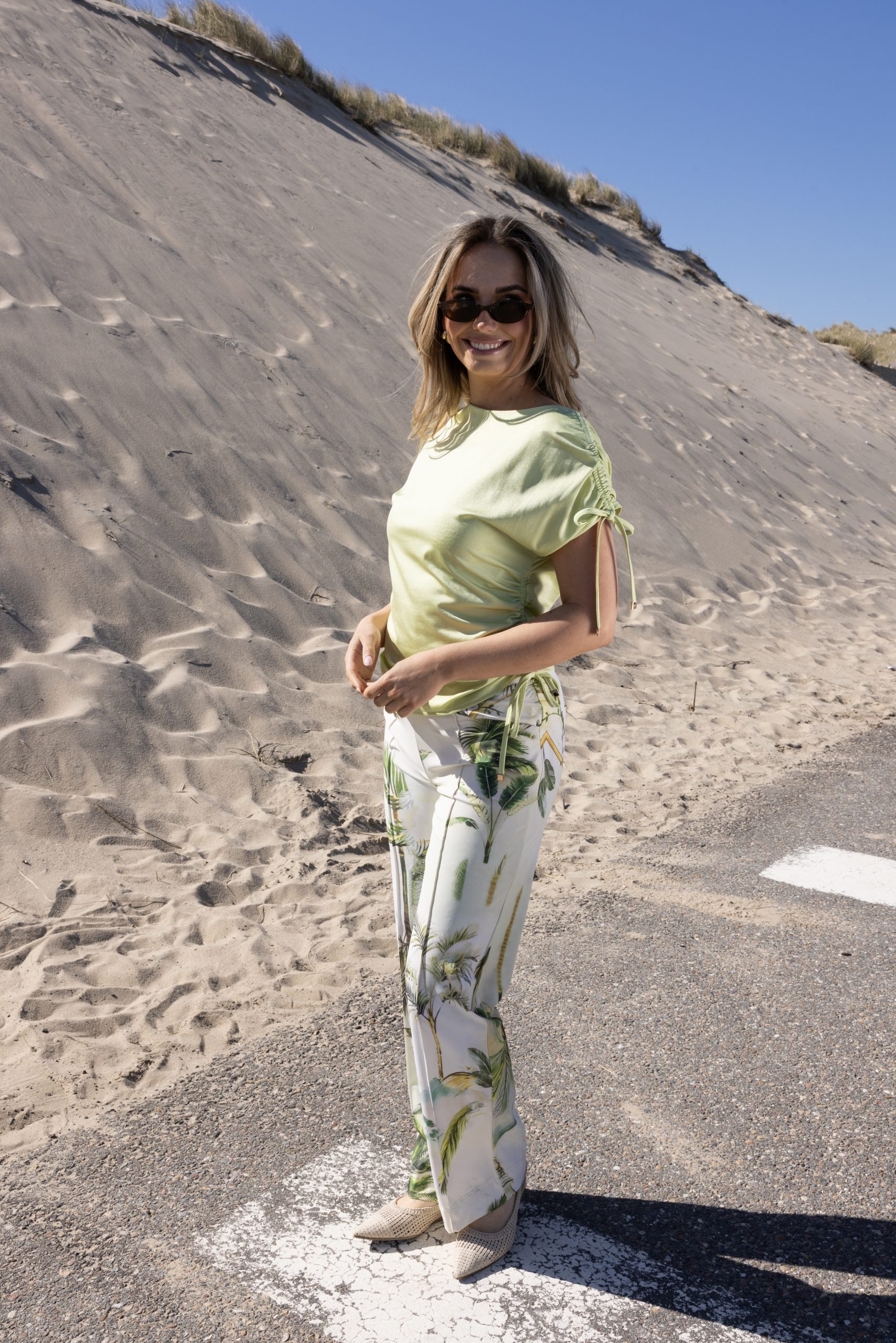 Kimara - Gwen Pants - Palermo Breeze | Morgen in huis!